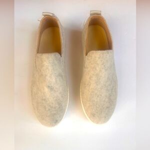 KOIO Heather Grey Platform Slip On Italian Made for Women Heather Grey Size 8